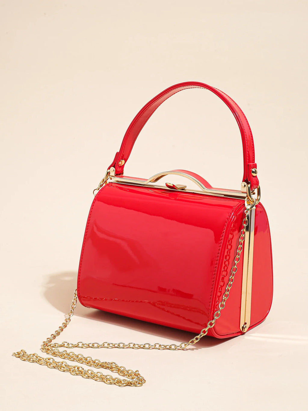 Cuir verni élégant et minimaliste